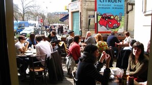 Outdoor dining - Galia Hotel (Brussels)