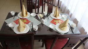 Se sirven desayunos, almuerzos y cenas