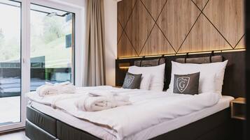 Panorama Suite | Biancheria da letto di alta qualità, una cassaforte in camera