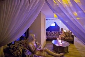 Turkish bath, body treatments, deep-tissue massages, Thai massages