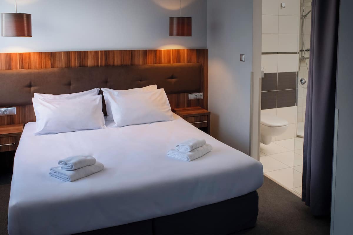 suite | 1 bedroom, hypo-allergenic bedding, desk, laptop workspace