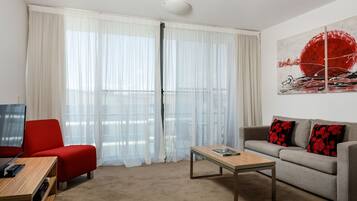 Huoneisto, 1 makuuhuone | 1 makuuhuone, yksilöllisesti sisustettu, yksilöllisesti kalustettu