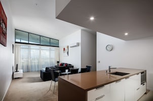 公寓, 3 间卧室 | 私人厨房 | 大冰箱、微波炉、烤箱、炉灶