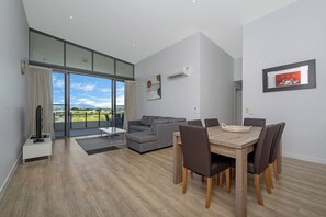 Apartment, 3 Bedrooms | Living area | 32-inch flat-screen TV with digital channels, TV - Islington at Central (Townsville)