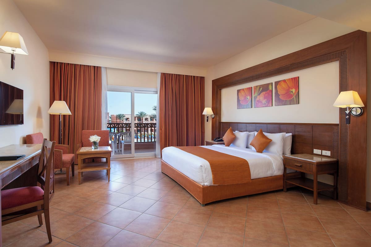 Roupas de cama de algodão egípcio, frigobar, cofres nos quartos