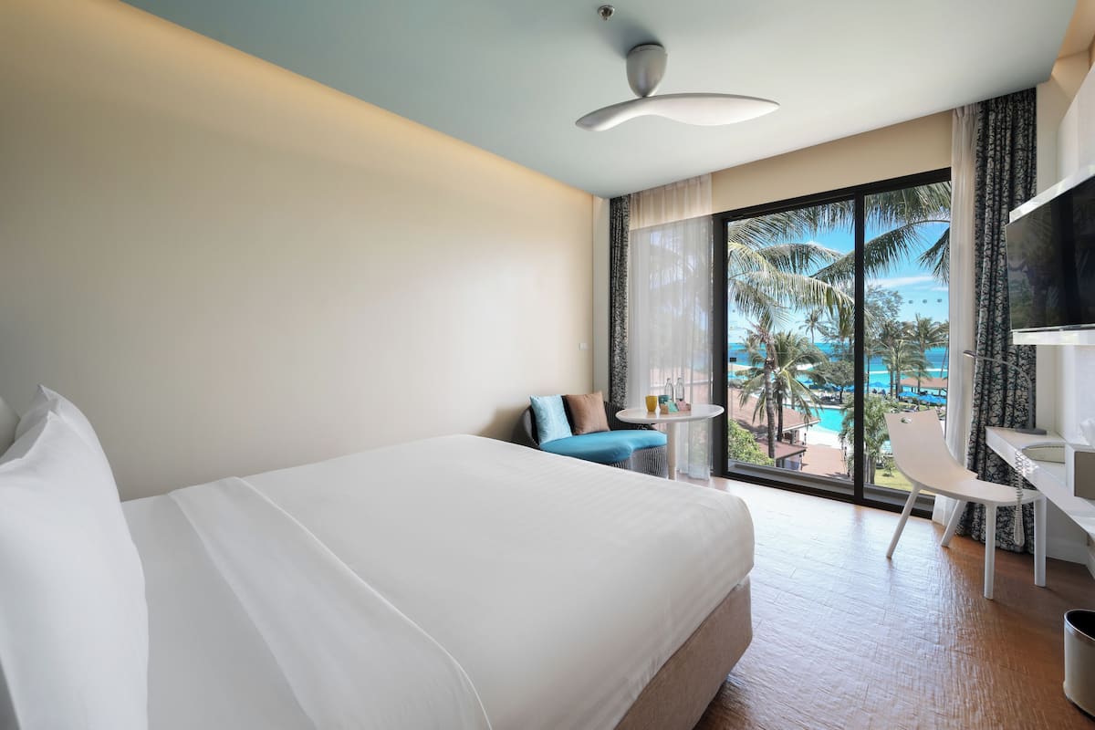 Deluxe Room, 2 Single Beds, Ocean View | View from room