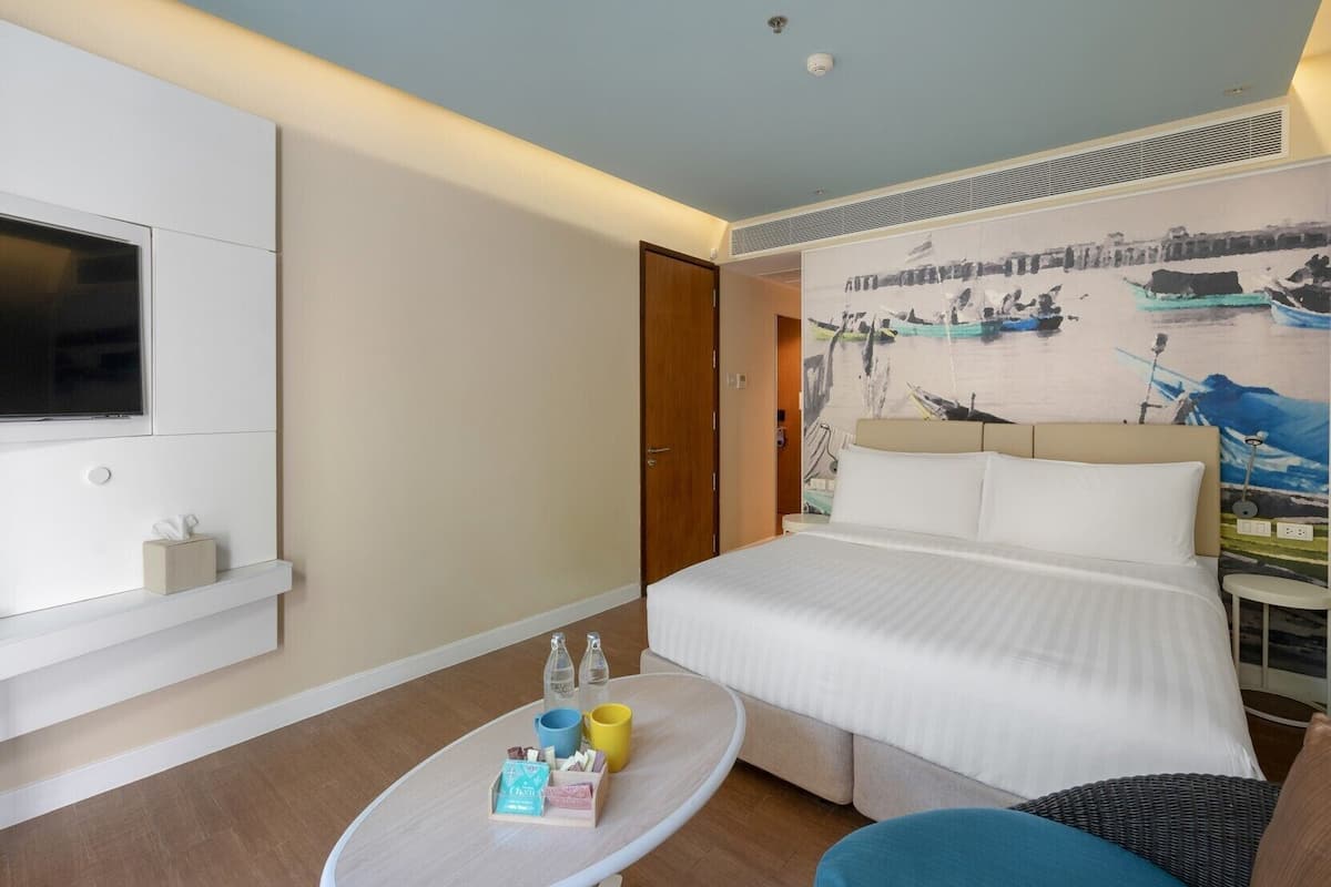 In-room safe, blackout drapes, iron/ironing board (on request)