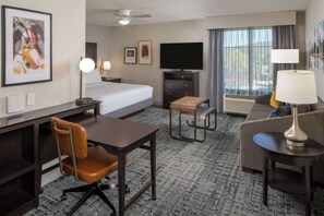 32-inch TV with cable channels - Homewood Suites by Hilton Huntsville - Downtown, AL (Huntsville)