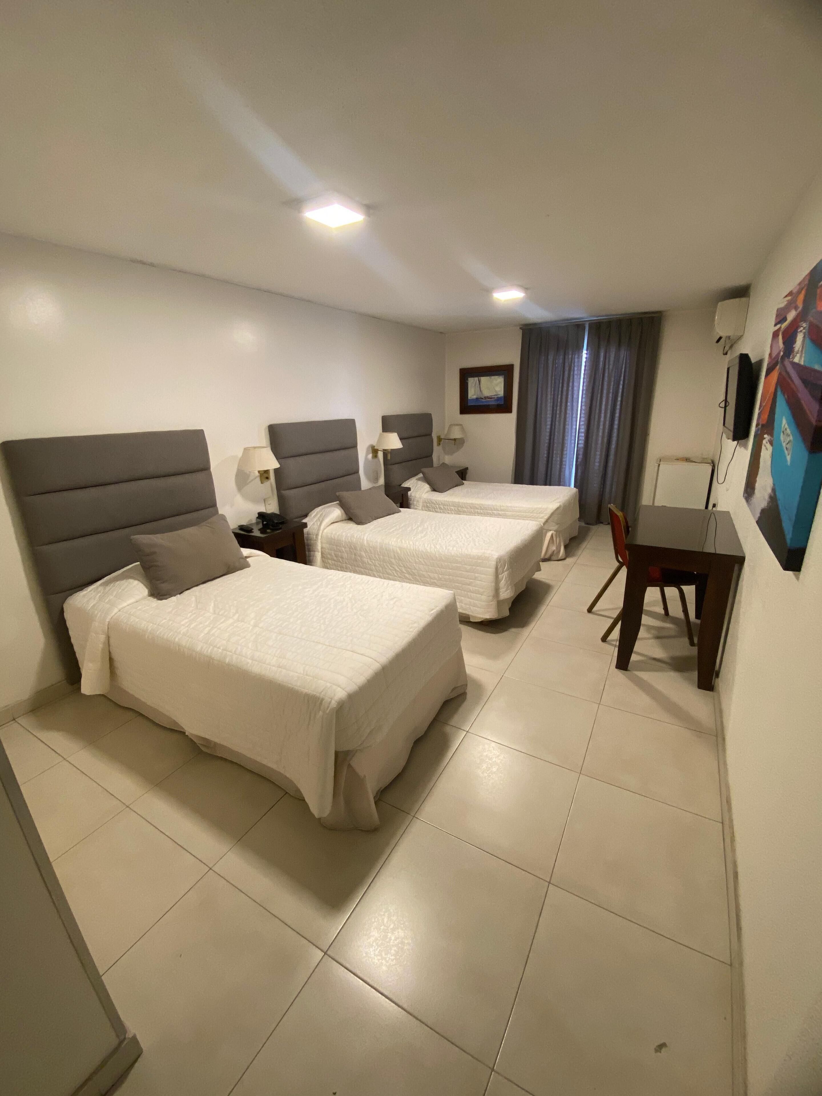 classic triple room | 1 bedroom, premium bedding, minibar, in-room safe