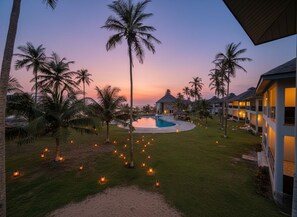 View from property - AnoMansa Beach Resort at Elmina Bay (Elmina)