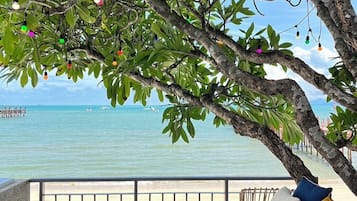 Beach Front Villa with One way Airport Transfer | 1 hálószoba, széf a szobában, sötétítőfüggöny és ingyenes wifi