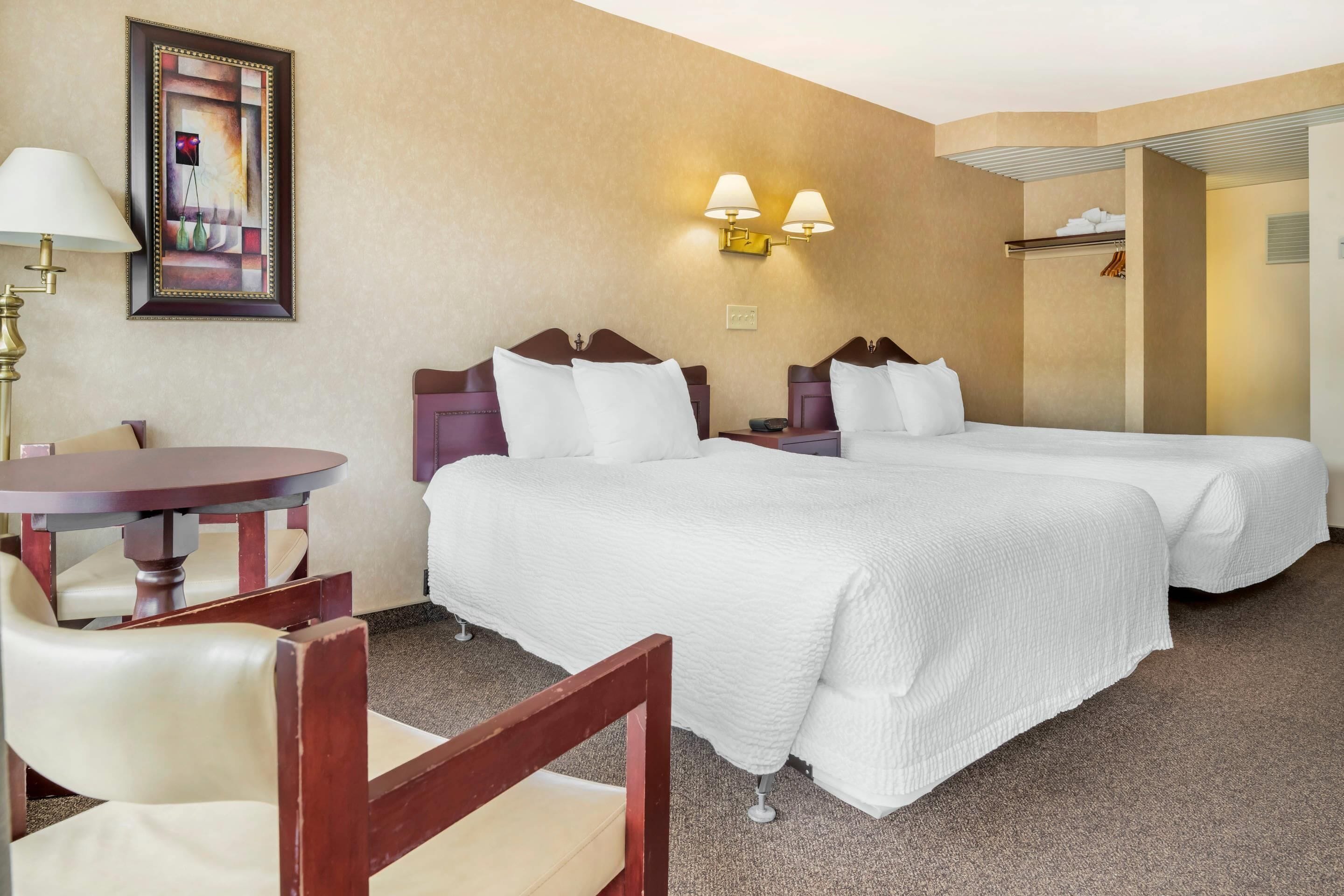 스탠다드룸, 더블침대 2개, 금연 | 책상, 유아용 침대, 무료 WiFi, 침대 시트