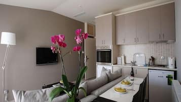 Suite Exécutive, 2 chambres | Coin séjour