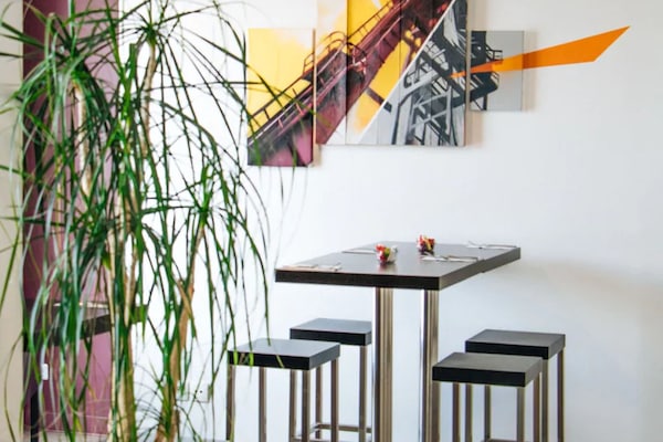 Daily buffet breakfast (EUR 13 per person)