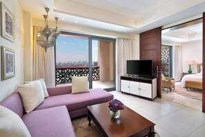 Suite, 1 Bedroom, Balcony (View) | Pillowtop beds, minibar, in-room safe, desk - Ajman Saray, a Luxury Collection Resort, Ajman (Ajman)
