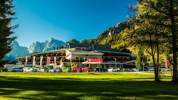 Voorkant van accommodatie