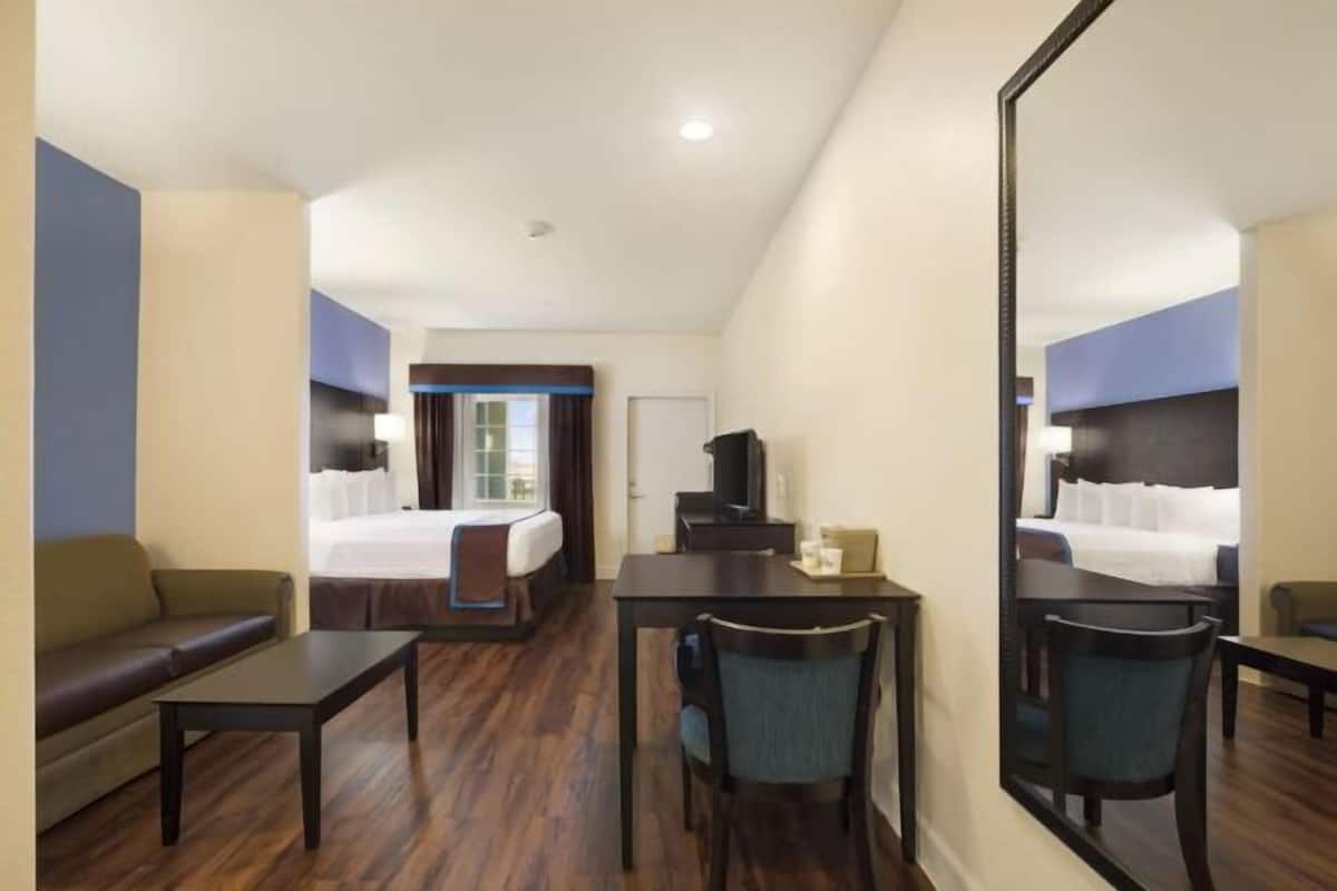 Iron/ironing board, free cots/infant beds, free WiFi, alarm clocks