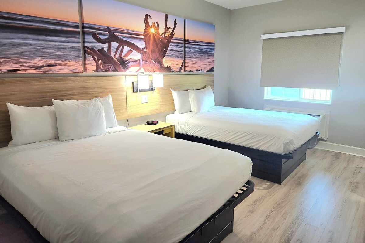 Studio Suite, 2 giường cỡ queen, không hút thuốc | Bàn ủi/dụng cụ ủi quần áo, nôi (giường cho trẻ sơ sinh) miễn phí 