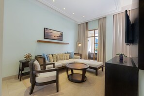 Junior-Suite, Balkon (Savoy) | Wohnbereich