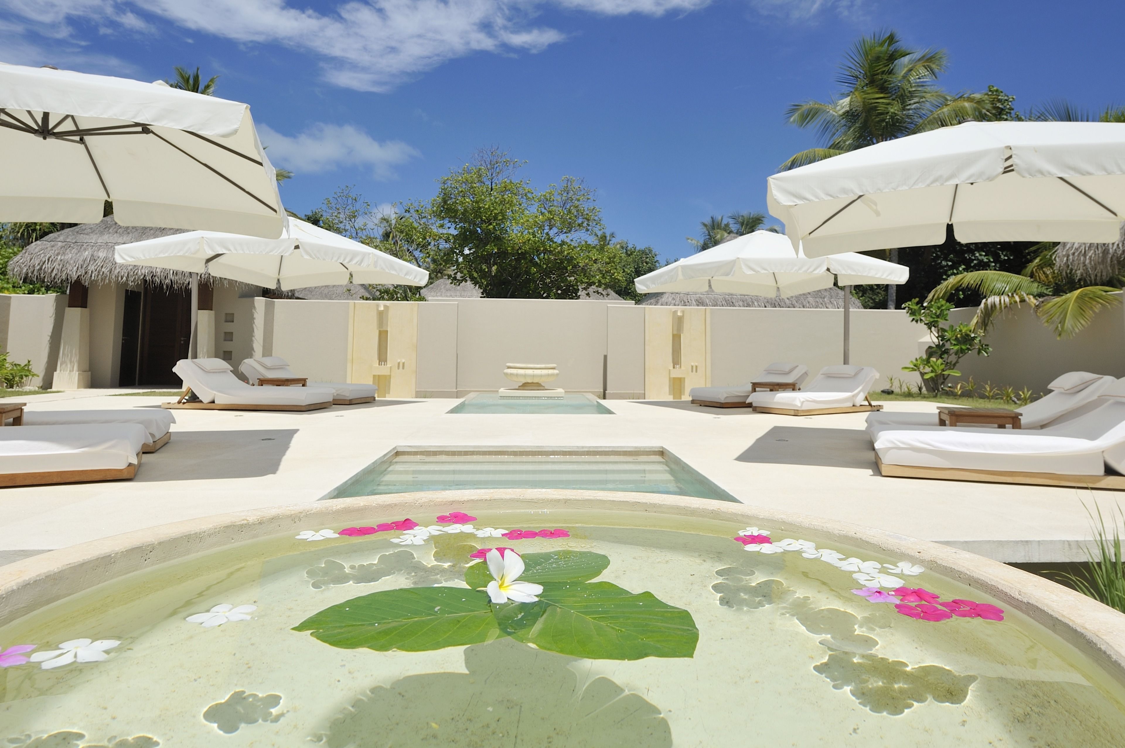 Espace de soins pour les couples, sauna, bain à remous, hammam, hammam