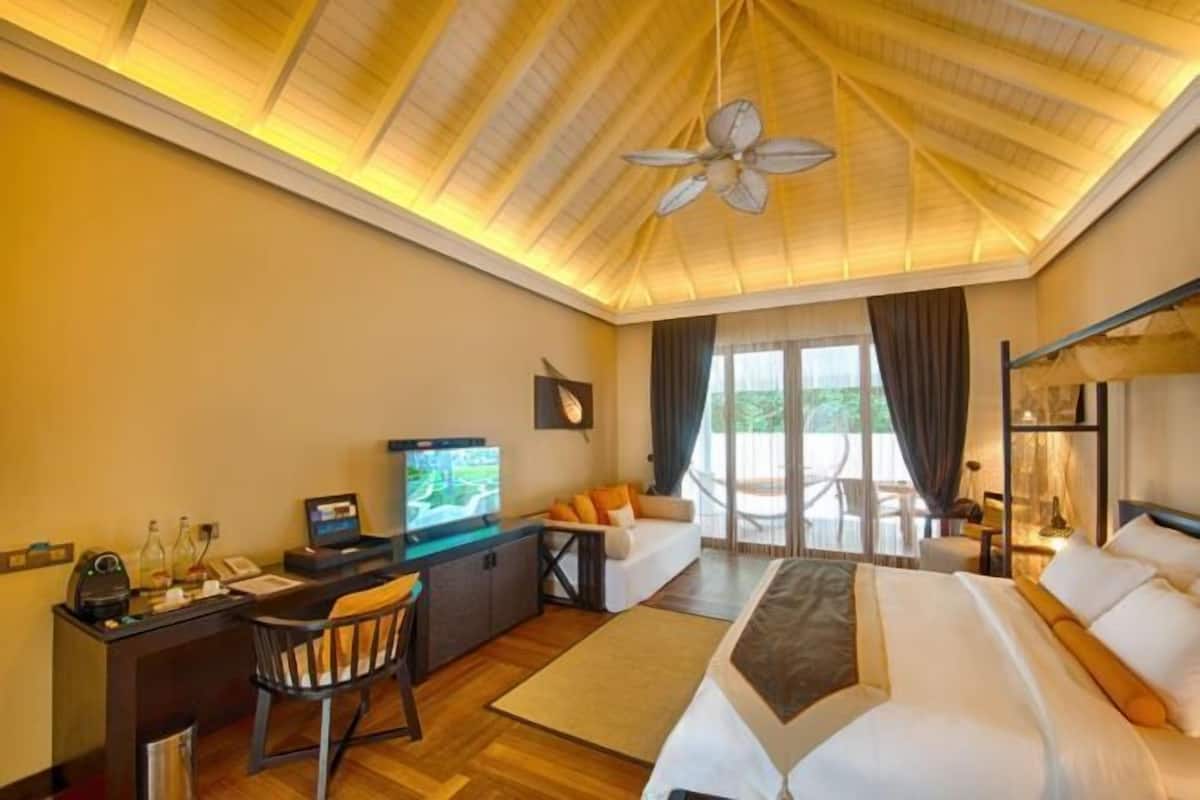 1 slaapkamer, luxe beddengoed, een minibar, een kluis op de kamer