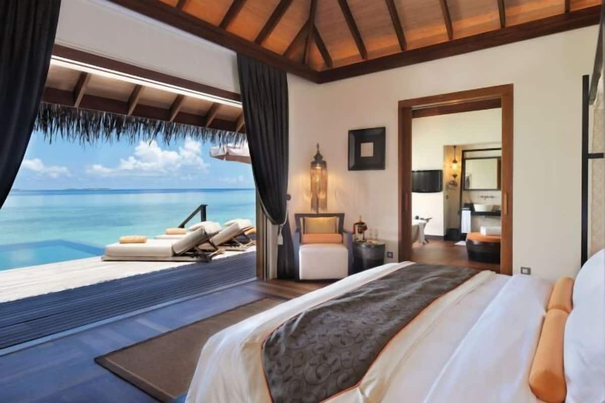 1 slaapkamer, luxe beddengoed, een minibar, een kluis op de kamer