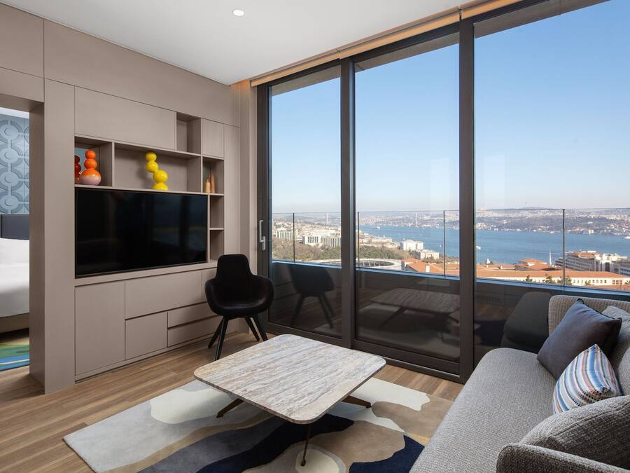 50-inch Smart TV with cable channels
