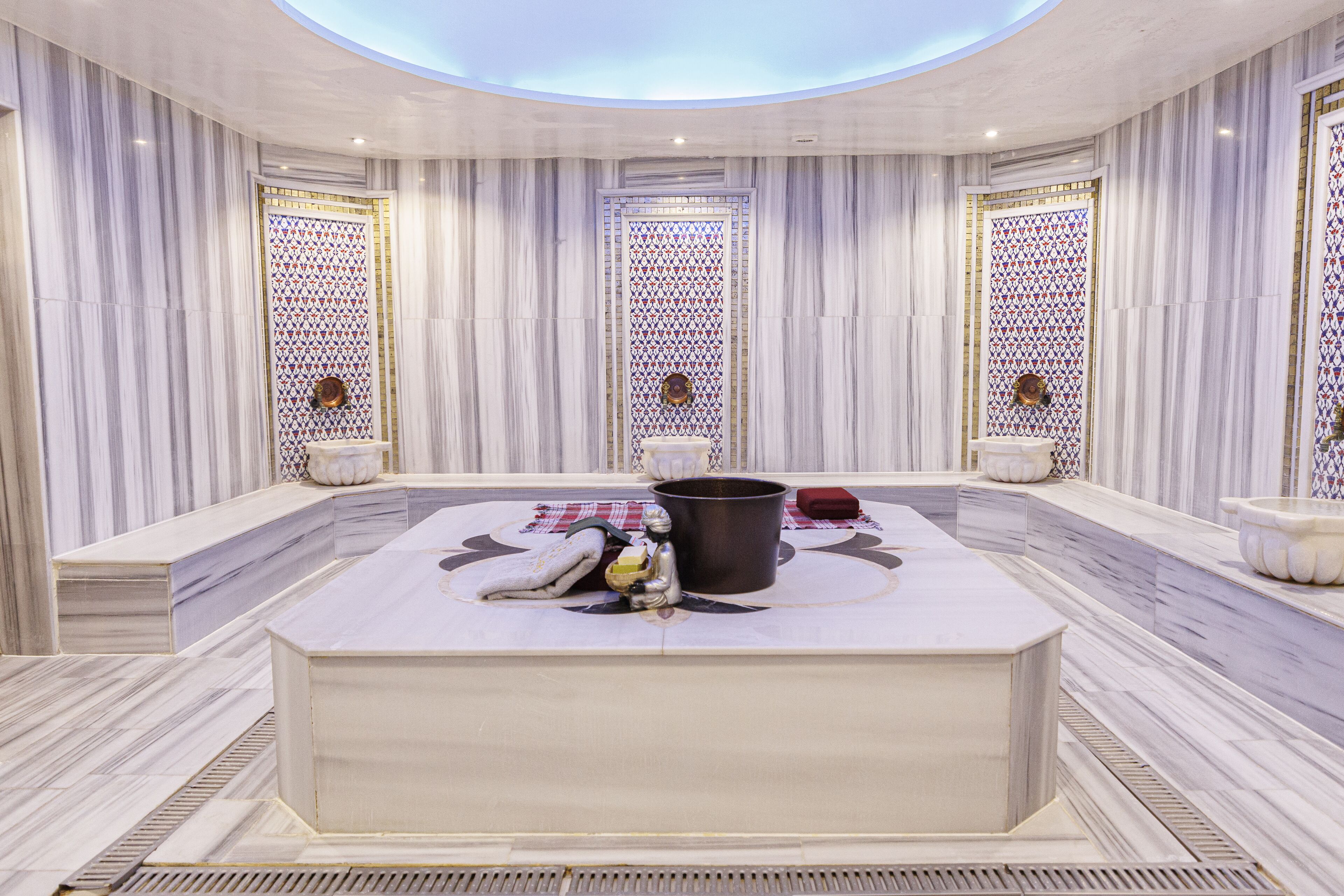 turkish bath/hammam, massages