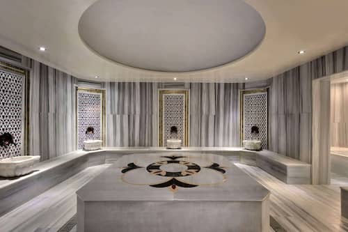 Turkish bath, massages