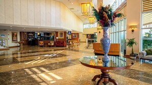 Sitteområde i lobbyen