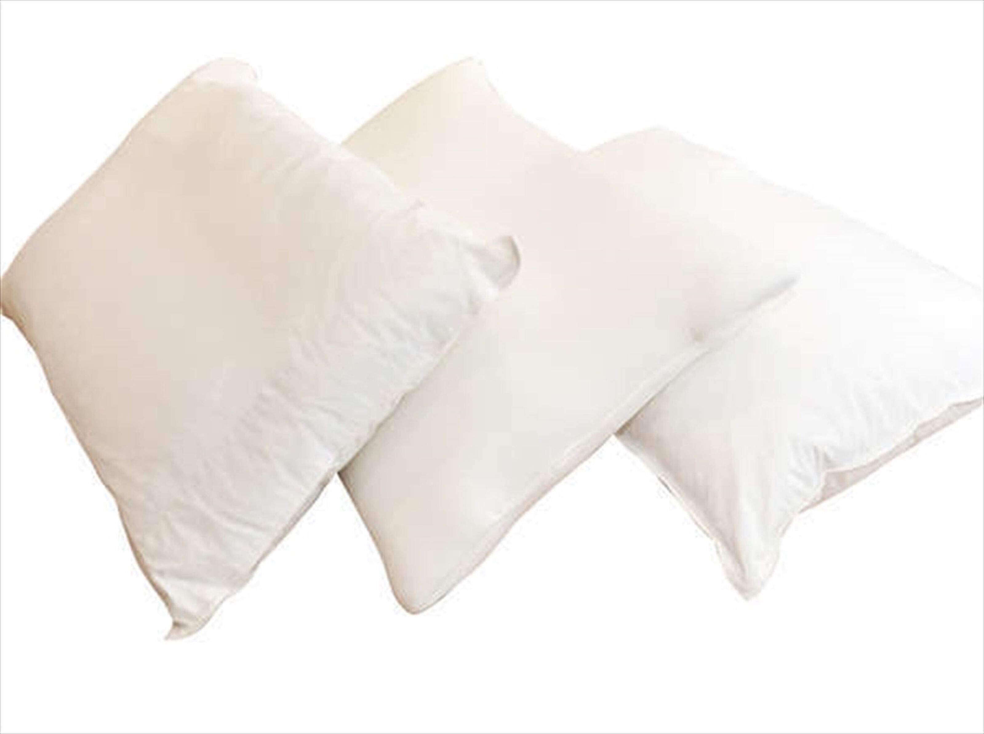 Three white pillows.