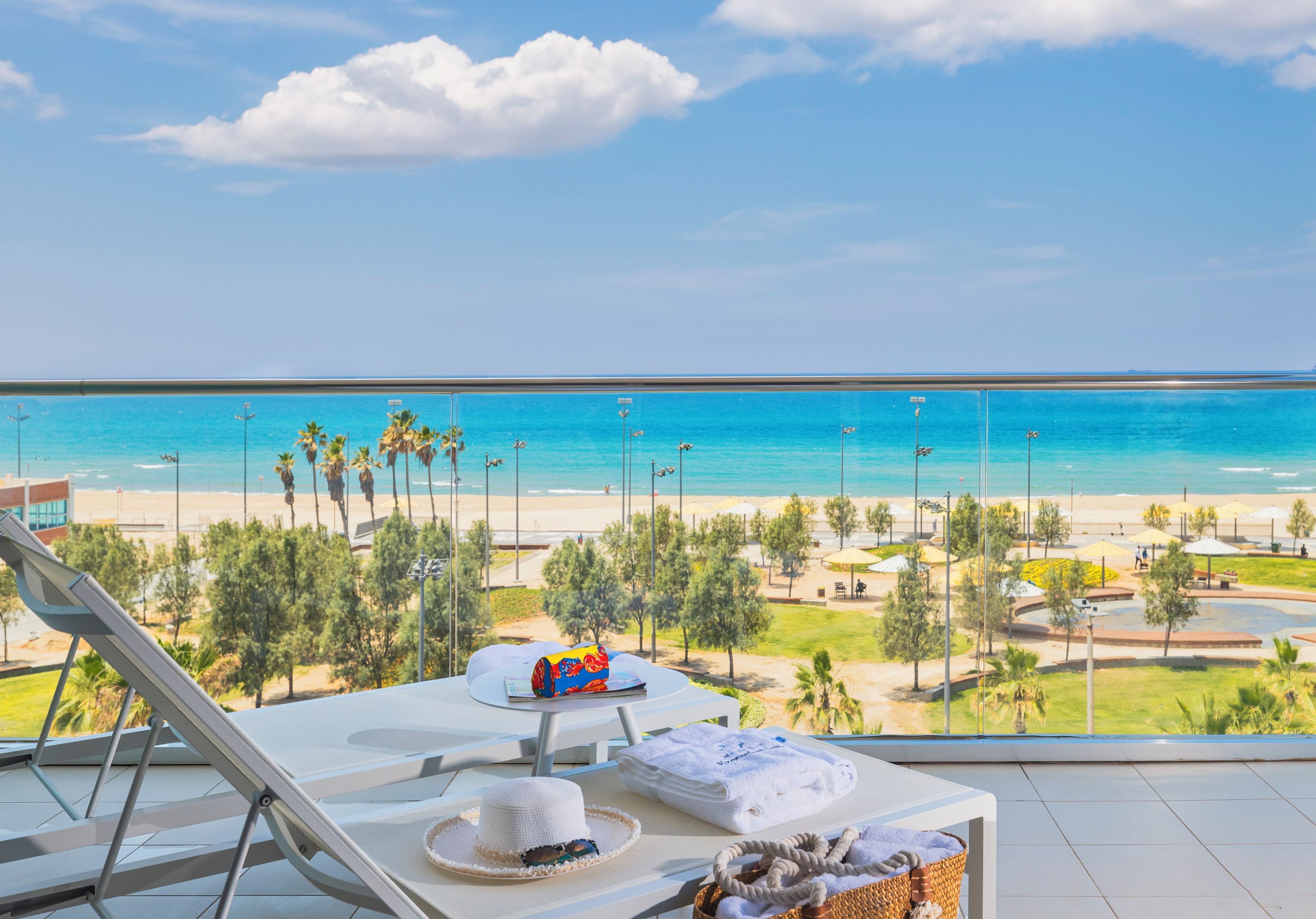 Vue depuis le balcon