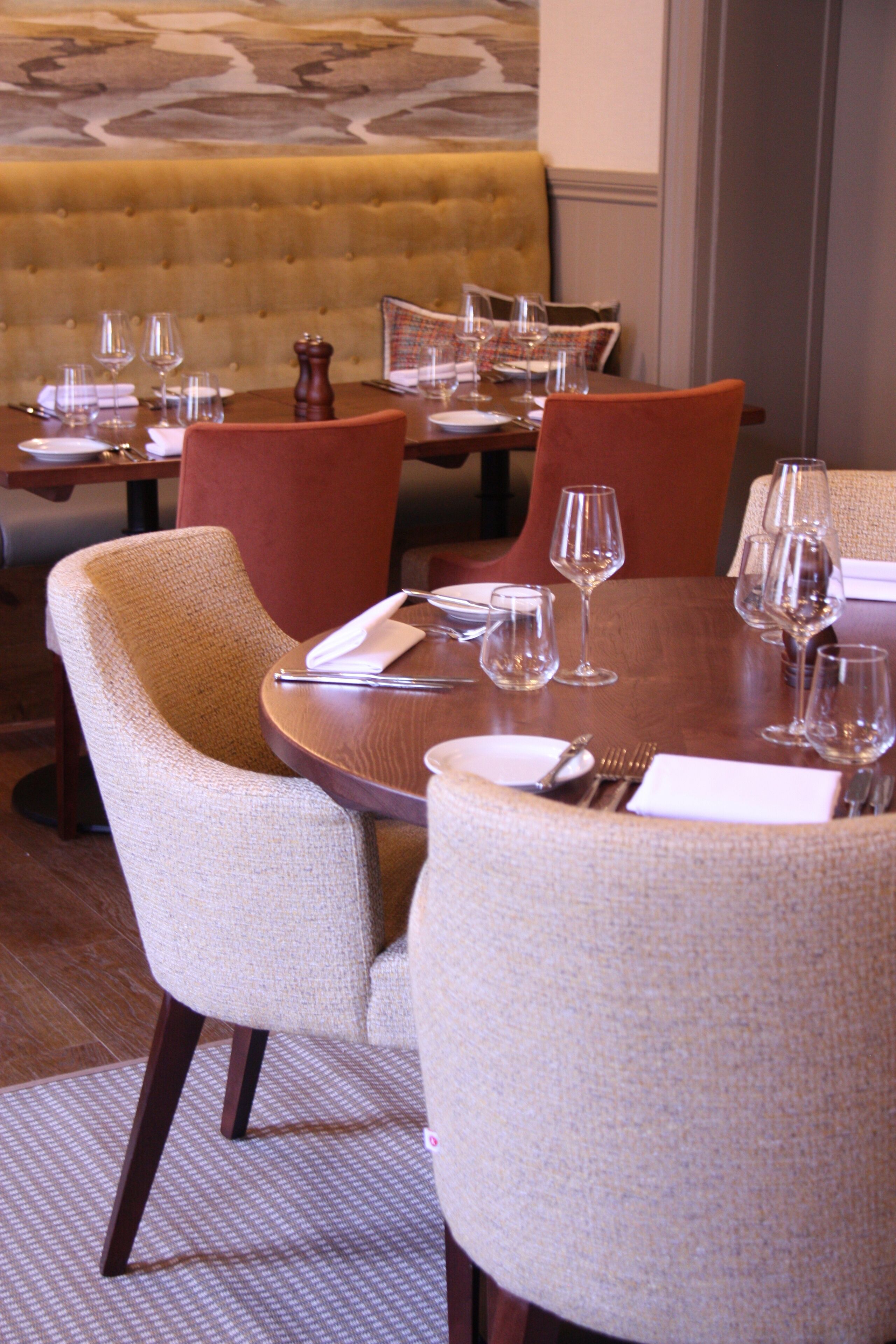 breakfast, lunch and dinner served