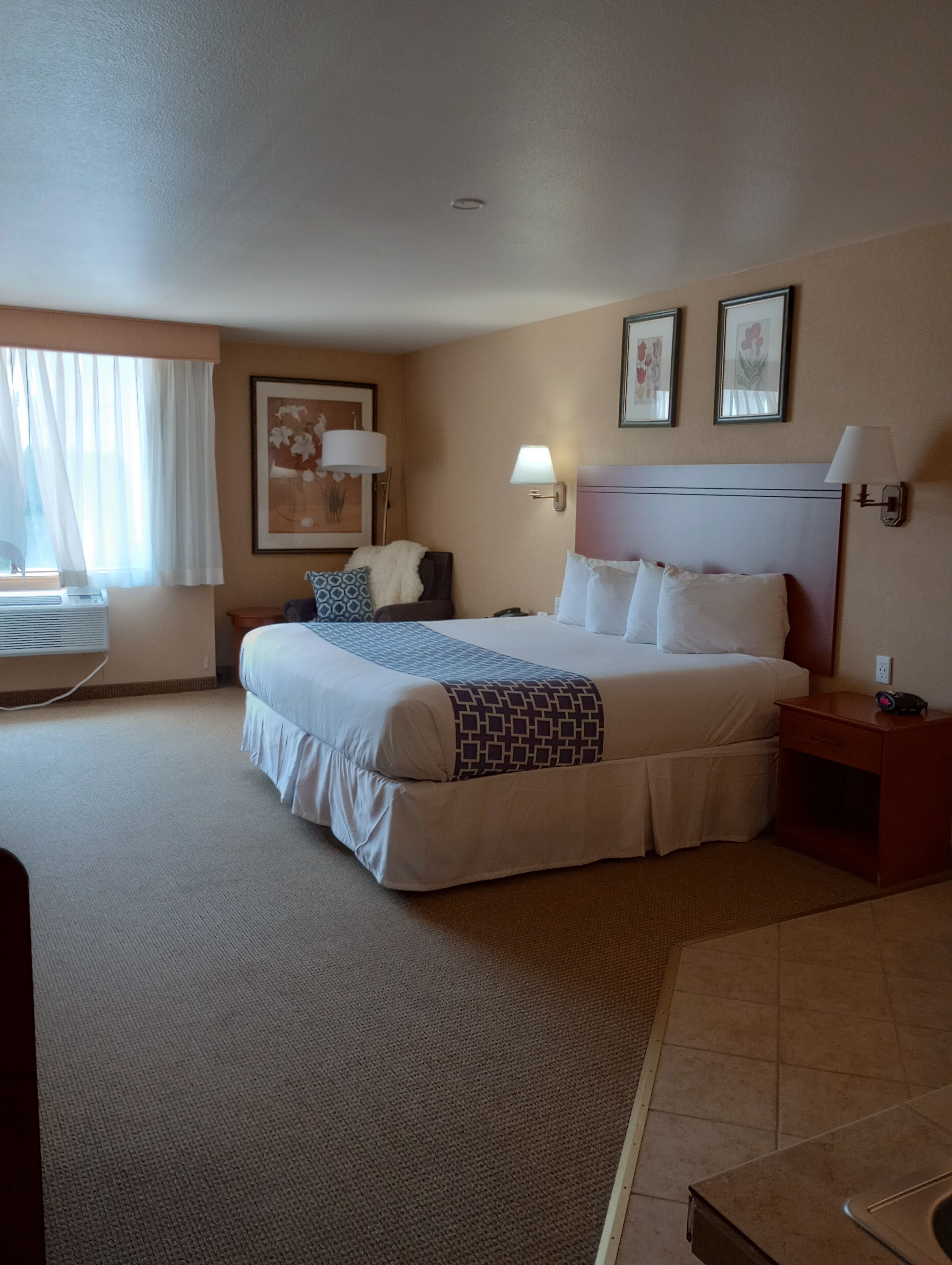 suite, 1 king bed, non smoking | desk, laptop workspace, iron/ironing board, free cots/infant beds