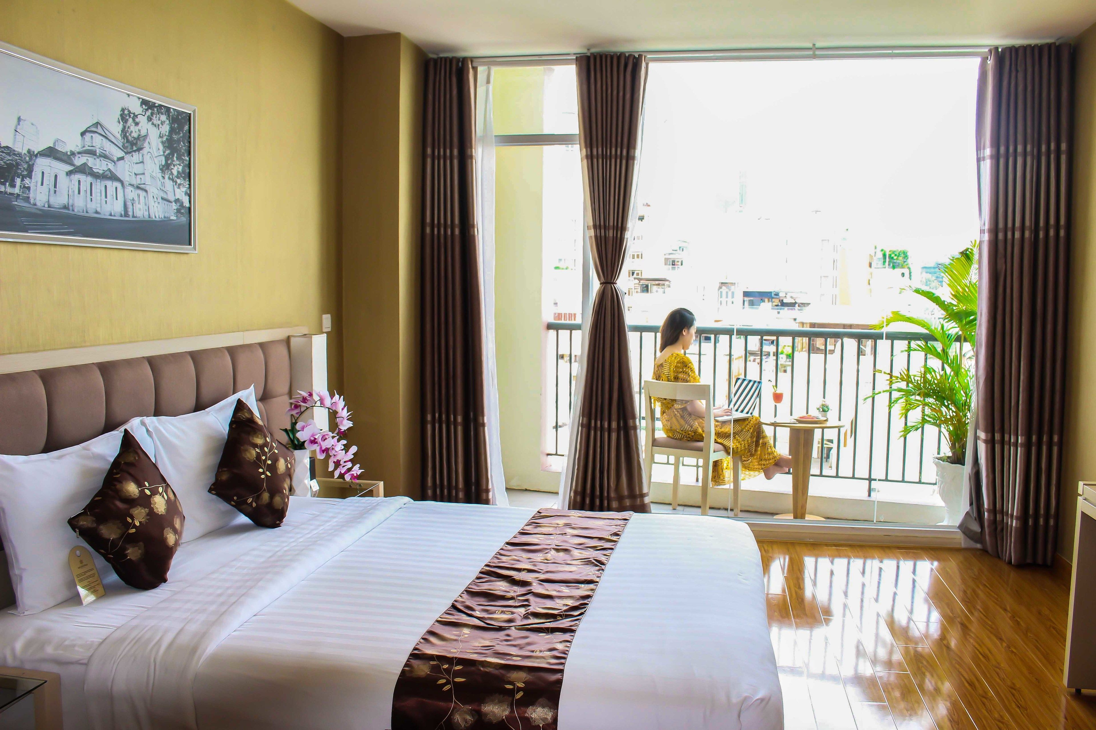 premium double room | free minibar items, in-room safe, desk, blackout curtains