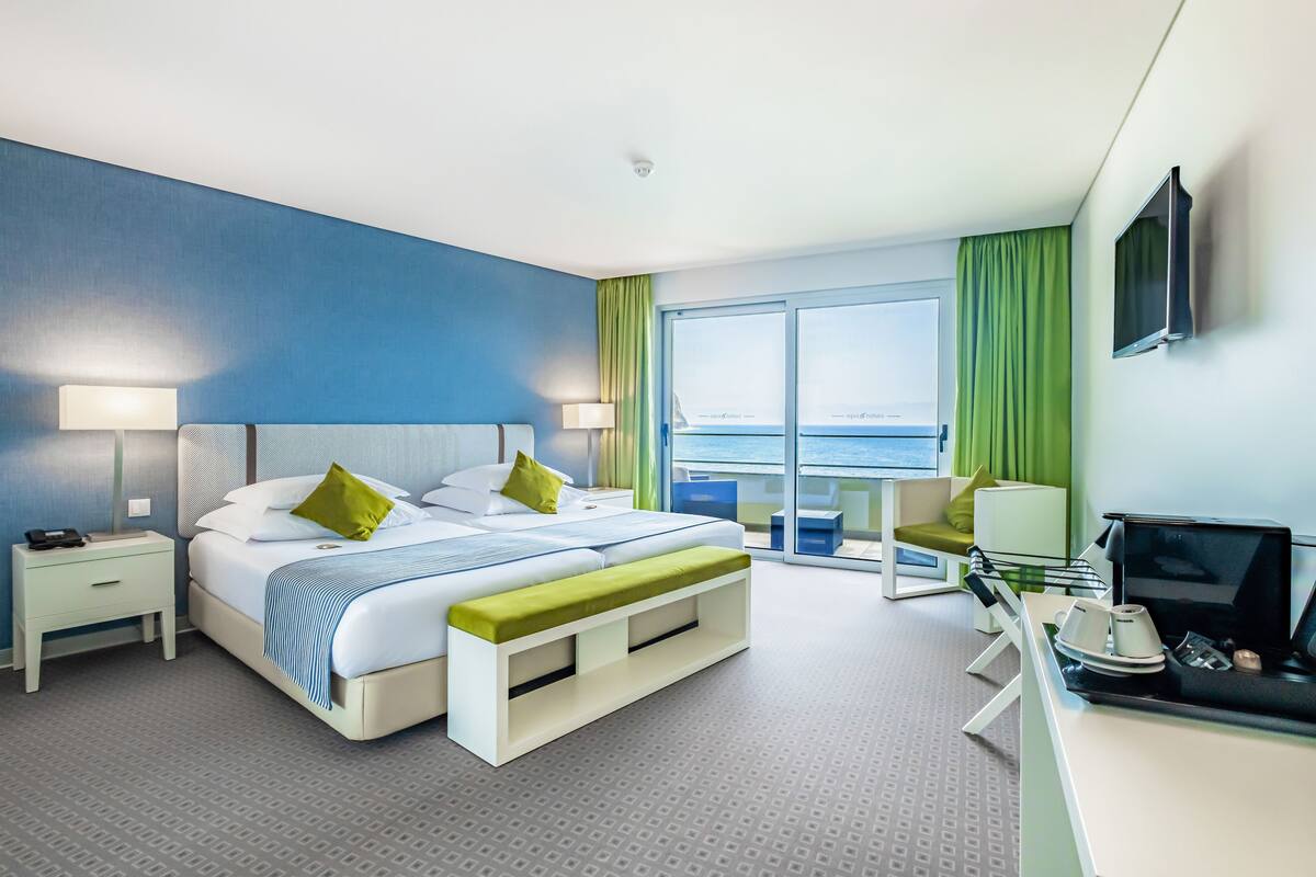double room, sea view | free minibar items, in-room safe, individually decorated