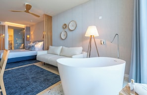 Suite, Sea View | Free minibar items, in-room safe, individually decorated - Aqua Natura Madeira Hotel (Porto Moniz)