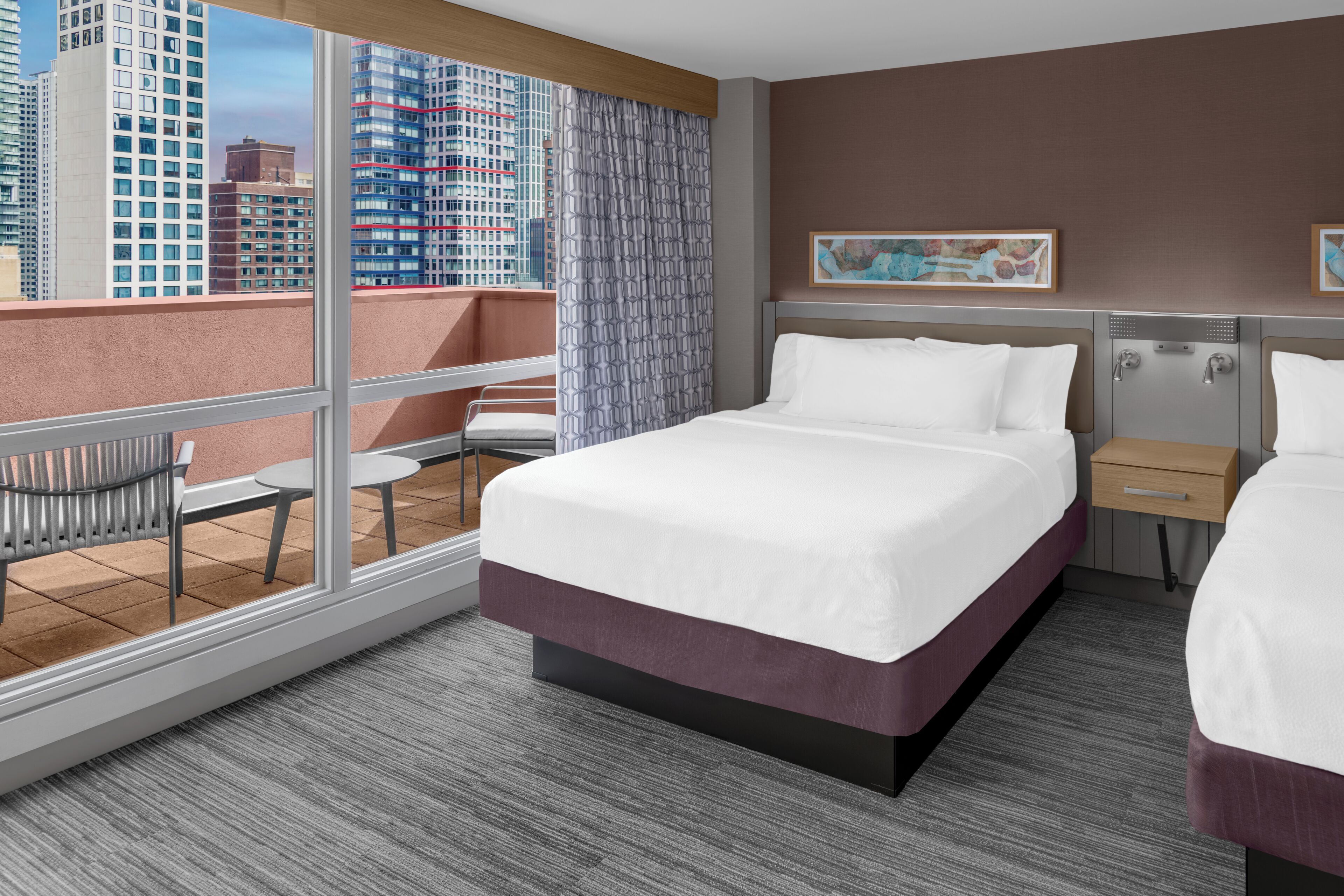 Room, 2 Queen Beds, Terrace, City View