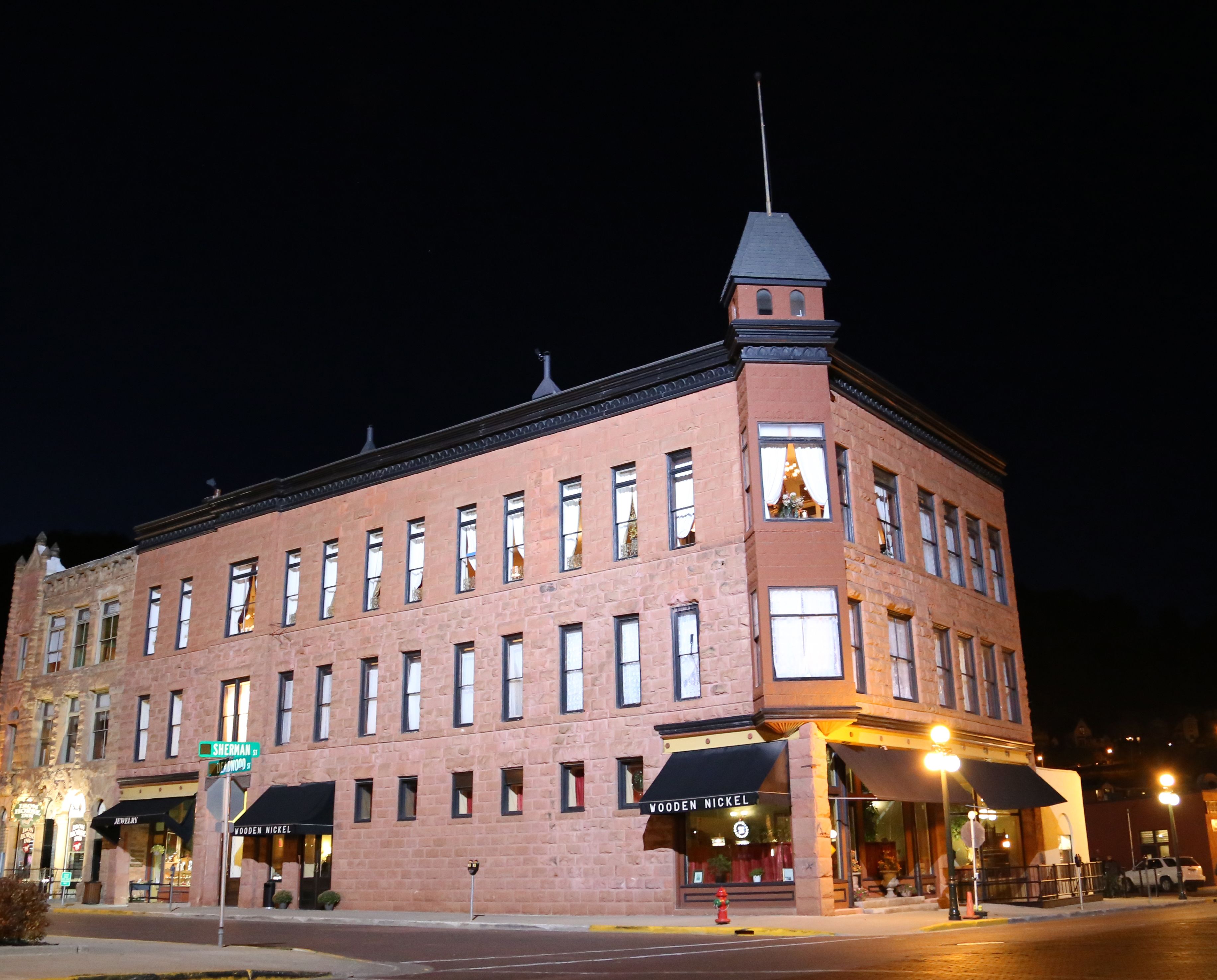 Front of property - evening/night