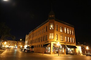 Front of property – evening/night