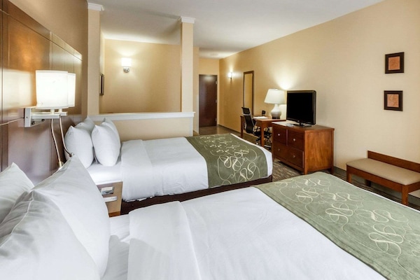 1 habitación, colchones con pillow-top y escritorio