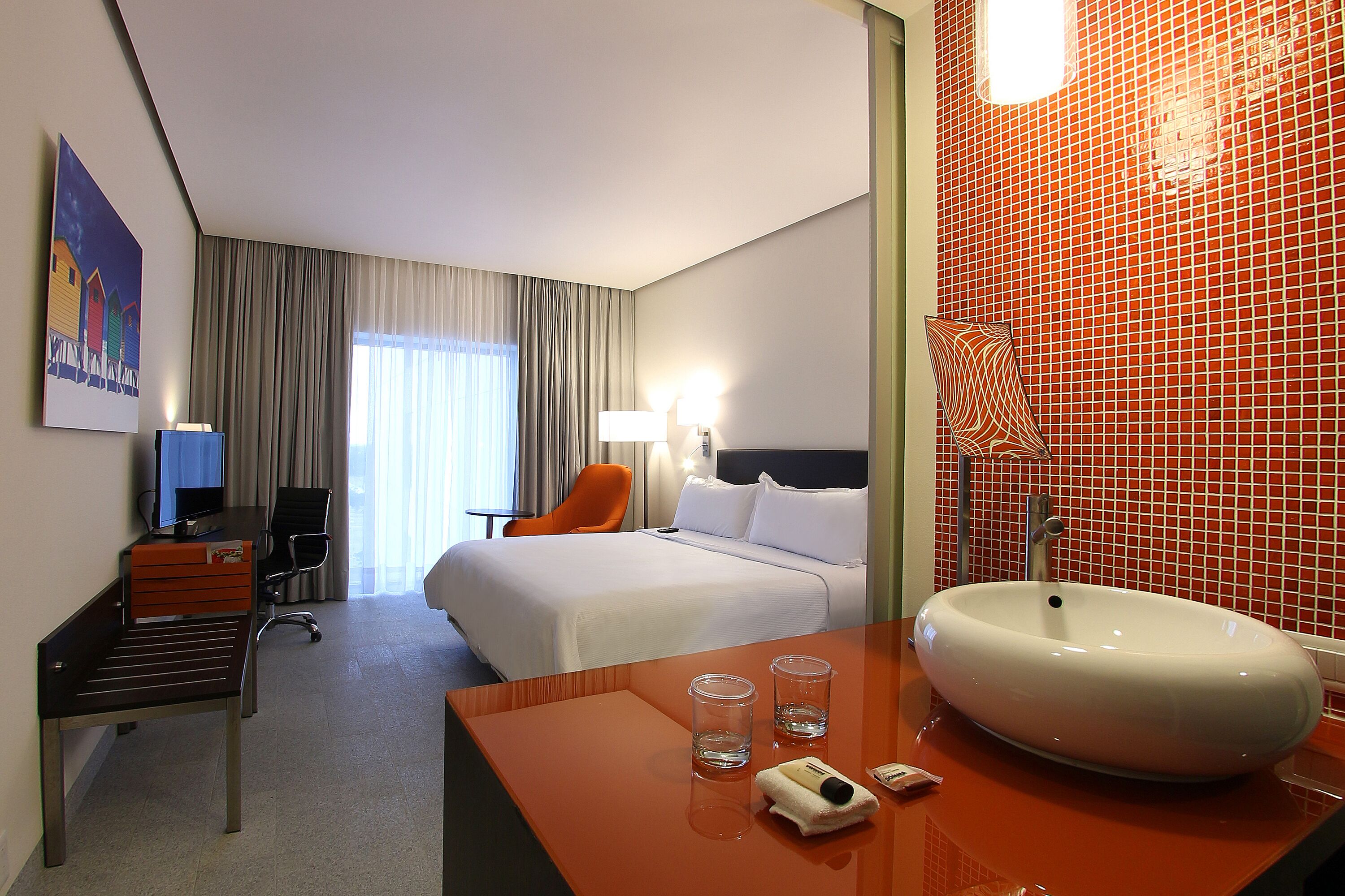 superior room, 1 king bed | in-room safe, desk, laptop workspace, blackout curtains