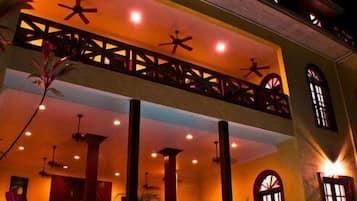 Front of property – evening/night