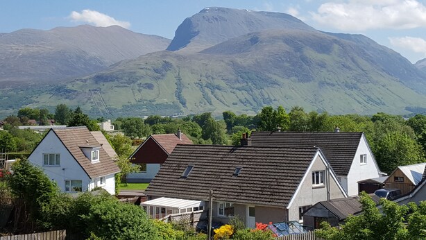 Vue depuis l’hébergement