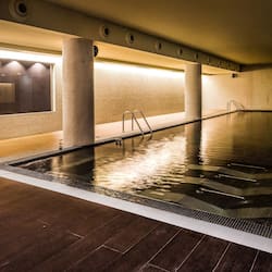 Indoor pool, seasonal outdoor pool