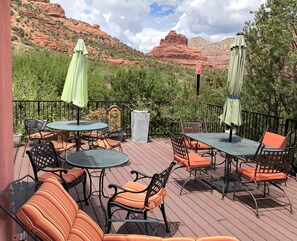 Terrace/patio - The Penrose Bed and Breakfast (Sedona)