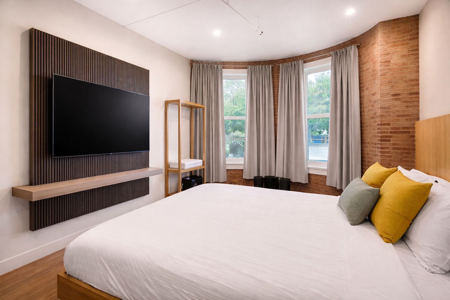 Exclusive-Doppelzimmer, 1 Queen-Bett, Gemeinschaftsbad