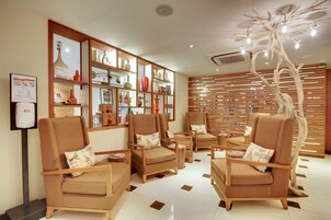 Sala de estar en el lobby