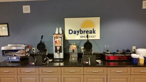 Petit déjeuner continental compris tous les jours