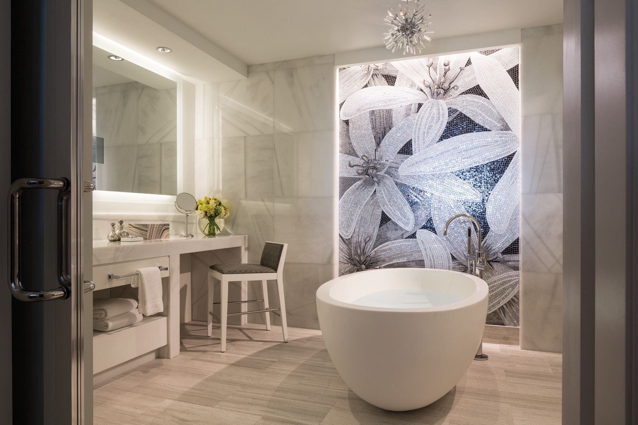 grand suite, 1 king bed with sofa bed | premium bedding, down duvets, pillow-top beds, in-room safe